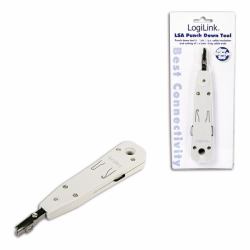LogiLink WZ0001A pinza crimpatrice Bianco (Tool LSA Punch Down Tool for - LSA/IDC contacts - Warranty: 12M)