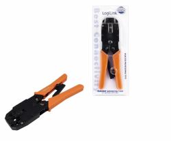 LogiLink Crimping tool universal Arancione (Crimping Tool Multi Modular - 8/6/4P Professional Crimping - tool universal - Warranty: 48M)