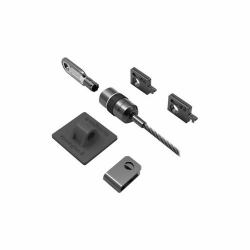 DELL 461-10185 cavo di sicurezza Argento (Kensington Desktop/Peripheral - Locking kit - Warranty: 12M)