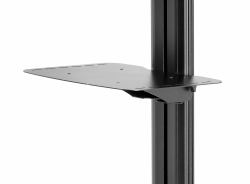 Peerless ACC-MS accessorio per carrello multimediale Nero Metallo Mensola regolabile (PEERLESS ACC-MS Metal Shelf for Trolley or Stand)