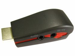 Cables Direct NLHDMI-HSVAD2 convertitore video (CDL HDMI to SVGA & Audio Dongle)
