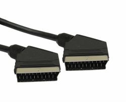 Cables Direct 20m SCART Cavo SCART SCART [21-pin] Nero (CDL 20m SCART Cable)