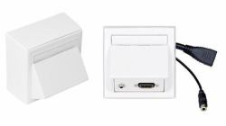 Vivolink WI221170 presa energia HDMI + 3.5mm Bianco (Wall Connection HDMI+ 3,5mm - inc Thorsmann wall box . - Warranty: 12M)
