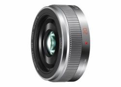 Panasonic H-H020AE-S camera lens Camcorder Silver (H-H020AE-S - Micro Four Thirds 20mm f1.7 Pancake Lens - Silver)