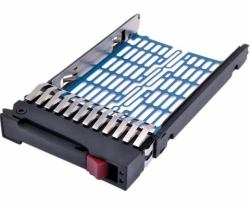 HP 378343-002 drive bay panel 2.5" HDD Cage Black, Blue (HPE HDD DRIVE TRAY 2.5'' SAS,FOR PL ML/DL)