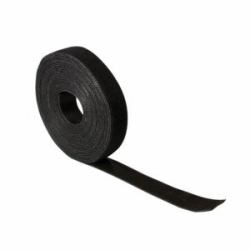 LogiLink KAB0055 10m Nero 1pezzo[i] nastro adesivo da cancelleria (Cable strap [Hook and Loop], - black, width: 20 mm, coil, 10 - m - Warranty: 48M)