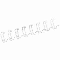 Fellowes 53270 accessori per la rilegatura (Fellowes 53270 12mm White Wires)