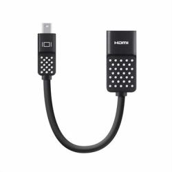 Belkin Mini DisplayPort/HDMI 0,127 m Nero (MINI DISPLAYPORT-HDMI ADAPT 4KCOMPAT)