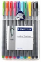 Staedtler 334 SB10 10 pz (STAEDTLER triplus - fineliner [pakke m)