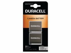 Duracell DRGOPROH4-X2 Batteria per fotocamera/videocamera Ioni di Litio 1160 mAh (Action Camera Battery 3.8V 1160mAh [X2])