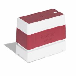 Brother PR2770R6P timbro aziendale (Brother 2770 - Timbro - preinchiostrato - rosso - testo personalizzabile - 27 x 70 mm [pacchetto di 6] - per StampCreator PRO SC-2000, PRO SC-2000USB)