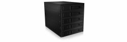 ICY BOX IB-565SSK 3x 5.25" Storage drive tray Black (ICY BOX Backplane fÃ¼r 5x HDD fÃ¼r 3x 5,25" Schacht mit Schloss und LÃ¼fter)