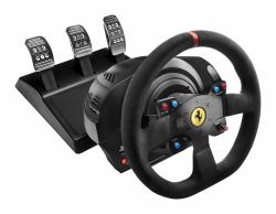 Thrustmaster T300 Ferrari Integral Racing Wheel Alcantara Edition Black Steering wheel + Pedals Analogue / Digital PC, PlayStation 4, Playstation 3 (Thrustmaster Ferrari T300 Integral Rac)
