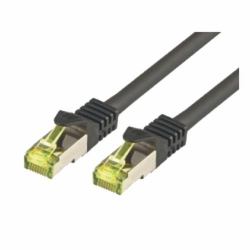 M-Cab CAT7 S-FTP PIMF 3m cavo di rete Nero S/FTP [S-STP] 