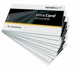 Reiner SCT 2749600-362 smart card Nero, Bianco (TIMECARD 6 CHIPCARDS 10 - IN)
