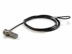 Conceptronic CNBCOMLOCK18 cavo di sicurezza Nero 1,8 m (NOTEBOOK COMBINATION LOCK - Warranty: 12M)