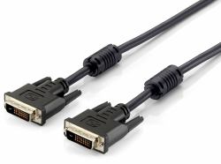Equip 118933 cavo DVI 3 m DVI-D Nero (Dvi-D Dual Link Cable, 3.0M - Warranty: 12M)