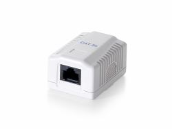 Equip 235211 presa energia RJ-45 Bianco (1-Port Cat.6 Surface Mount Box - Warranty: 12M)