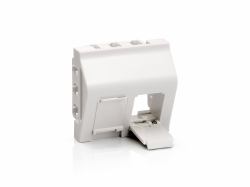 Equip 761312 cassetta di scarico Bianco (French Modular Faceplate - - Angled Insert - Warranty: 12M)