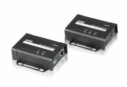 ATEN VE801-AT-E moltiplicatore AV Trasmettitore e ricevitore AV Nero (HDBaseT AV Extender, - Transmitter & Receiver single - Cat 5 - Warranty: 24M)