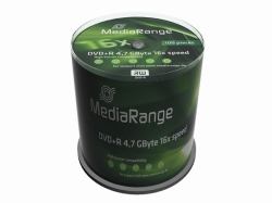 MediaRange MR443 DVD vergine 4,7 GB DVD+R 100 pz (DVD+R MediaRange 4.7GB 100pcs - Warranty: 12M)