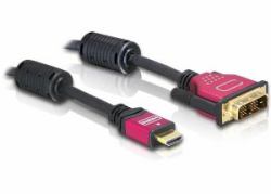 DeLOCK HDMI - DVI Cable 1.8m male / male 1,8 m DVI-D 