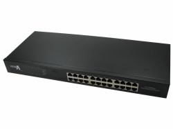 Cables Direct NLHUB-24FE switch di rete Non gestito L2 Fast Ethernet [10/100] Nero 