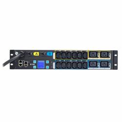 Eaton EMIH06 power distribution unit [PDU] 16 AC outlet[s] 2U Black (EPDU MI 2U [309 32A 1P]12XC13:4XC19 EMIH06)