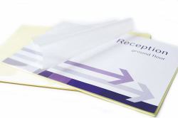 Fellowes Self-Adhesive Laminating Pouches A3 100pcs. 80 mµ pellicola per plastificatrice (Fellowes 53023 A3 80Mic Adhesive Backed Pouch 100pk)