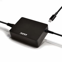 Port Designs 900098 adattatore e invertitore Interno 90 W Nero 