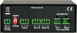 SY Electronics SY-1A-25R amplificatore audio 2.0 canali Resa/fase Nero (To Be Updated)