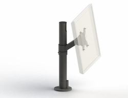 Ergonomic Solutions SpacePole POS SpacePole 39,9 cm [15.7"] Nero Scrivania 