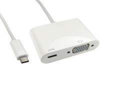 Cables Direct USB3C-VGACAB-WPD Bianco 