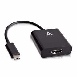 V7 USB-C[m] a HDMI[f] Adattore Nero 
