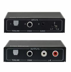 Vivolink VLEXTA170 AV extender AV transmitter & receiver Black (Audio Extender kit 100m - . - Warranty: 60M)