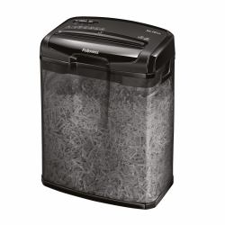 Fellowes Powershred M-7Cm distruggi documenti Triturazione incrociata 23 cm Nero (Powershred m-7cm Shredder [Cross Cut] 230V UK)