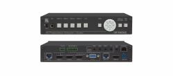 Kramer Electronics VP-440H2 scaler video (VP-440H2 - Compact 5&ndash;Input 4K60 4:4:4 Presentation Switcher / Scaler with HDBaseT & HDMI Simultaneous Outputs)