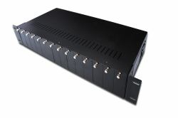 Digitus 14 Slot Media Converter Chassis (DIGITUS 14 SLOT MEDIA CONVERTER - CHASSIS DUAL NETZTEILE)