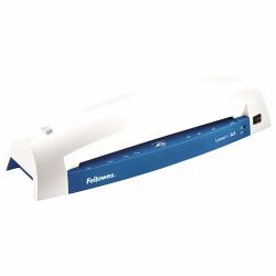 Fellowes Lunar+ A3 Plastificatrice a caldo 300 mm/min Blu, Bianco (Lunar+ A3 Laminator [Blue] - 230v UK)