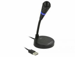 DeLOCK 65868 microfono Nero Microfono per PC (Delock - mikrofon)