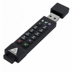 Apricorn Aegis Secure Key 3z unità flash USB 16 GB USB tipo A 3.2 Gen 1 [3.1 Gen 1] Nero 