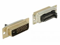DeLOCK 65883 wire connector DVI 24+1 Silver (Delock - video-konnektor - DVI-D)