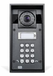 2N Telecommunications IP Force sistema per video-citofono Grigio (2N IP FORCE 1B HD CAM KEYP 10W)