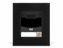 2N Telecommunications 9155301CBF sistema per video-citofono Nero (2N IP SOLO WITH CAMERA BLACK FLUSH)