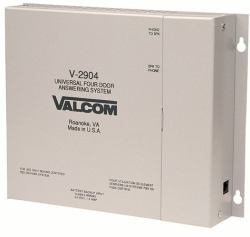 Valcom V-2904 sistema intercom audio (VALCOM V-2904 FOUR ZONE DOOR ANSWER UNIT)