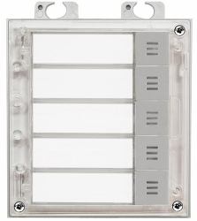 2N Telecommunications 9155035 accessorio per sistema intercom (2N IP VERSO - 5 NAMEPLATE BUTTON MODULE)