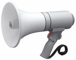 TOA ER-1215 Esterno 23W Grigio megafono (ER-1215 Handheld Megaphone, 15W, Grey, Range 315m)