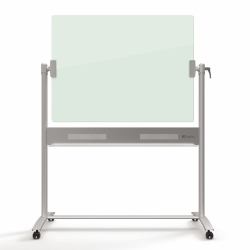 Nobo Lavagna magnetica portatile in vetro Diamond 1200x900 (Nobo 1903943 Diamond Glass Magnetic Mobile Board 1200x900mm)