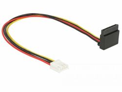 DeLOCK 85510 cavo di alimentazione interno 0,3 m (Delock Floppy 4 pin female > SATA 15 p)