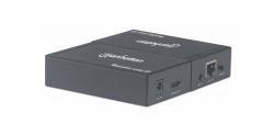 Manhattan 207959 moltiplicatore AV Trasmettitore e ricevitore AV (1080P Hdmi Over Ip Extender - Kit, Extends 1080P Signal Up - To 120M With A Network Switch And Single Ethernet Cable, Ir Support, B...